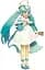 Фігурка Taito Вокалоїд Хацуне Міку Vocaloid Hatsune Miku 2nd season Winter Ver. 18 см T V HM W2 18 - мініатюра 2