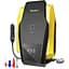 Автокомпресор Gemix Model G black/yellow поршневий з сумкою цифровий манометр функція Autostop ліхтарик 35 л/хв - мініатюра 1