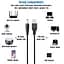 Кабель живлення 5,5 мм x 2,1 мм GINTOOYUN 5V USB2.0 — DC універсальний - мініатюра 3