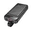 Внешний аккумулятор Hoco J123B Element 22.5W+PD20W с LCD и LED-lamp 30000 mAh черный - миниатюра 2