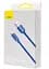 Кабель Baseus Crystal Shine Series Fast Charging Cable USB to Lightning 2.4A 2m CAJY000103 Blue - миниатюра 5