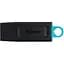 Флэш память USB Kingston DataTraveler Exodia 64GB USB 3.2 Gen 1 Black/Teal (DTX/64GB) - миниатюра 3
