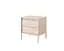 Тумба прикроватная Perfect Home Сенсо / Senso 2S/53 с 2 ящиками Беж (PFH-092035) - миниатюра 1