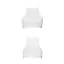 Спортивный топ с прозрачной вставкой Passion PS006 TOP white L - миниатюра 2