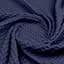 Полотенце вафельное Cosas Greek Waffle Denim 115x150 см, темно-синее - миниатюра 2