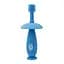 Силиконовая зубная щетка Mumlove Mega Zayka MGZ-0716(Blue) с ограничителем - миниатюра 1