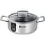 Каструля з кришкою Bergner Steelblue 24 см (BG-33222-BL) - мініатюра 1