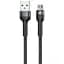 Кабель Remax RC-124m 2.4A MicroUSB Cable Black - мініатюра 1