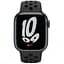 Apple Watch Series 7 41mm GPS Midnight Aluminium Case Anthracite/ Black Nike Sp/B MKN43 A2473 - мініатюра 1
