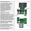 Кран кульовий кутовий Arco 1/2″х 1/2″ DE705 AntiLime приборний 000004513 - мініатюра 6