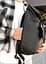 Чоловічий рюкзак Sambag RollTop Milton чорний 41 х 30 х 16 см (24251001m) - мініатюра 5