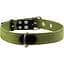 Ошейник для собак Collar, хлопчатобумажный, 41-53x2,5 см, зеленый - миниатюра 1