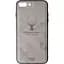 Чохол-накладка Toto Deer Shell With Leather Effect Case Apple iPhone 7 Plus/8 Plus Grey - мініатюра 1