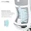 Офісне крісло OfficePro Balance OC620-W-DG-DG (OC620-W-DG-DG) - мініатюра 9