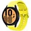 Силіконовий ремінець One Watchbands Samsung Galaxy Watch 4 40mm Classic - жовтий розмір L ширина кріплення 20мм (W1-5WB00S4ONE2440) - мініатюра 1