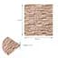 Панель стеновая Sticker Wall 3D 700х770х2мм Екатеринославский кирпич SW-00001913 - миниатюра 3