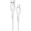 Кабель Hoco X37 Cool power charging data cable for Lightning Білий - мініатюра 1
