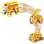 Буква-трансформер Transbot Lingva Zoo буква G (T15507/1) - миниатюра 3