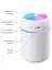 Портативний світлодіодний ультразвуковий зволожувач повітря Humidifier H2O 300 мл Pink - мініатюра 5