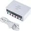 Зарядний пристрій Primo WLX-818PF 100W 1xUSB QC3.0 / 4xUSB / 1xPD Type-C / бездротова зарядка Qi 10W White - мініатюра 2