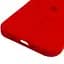 Чехол Epik Silicone Case Full Protective (AA) V2 with MagSafe для Apple iPhone 17 Air (6.5) Красный / Red - миниатюра 5