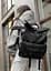 Жіночий рюкзак Sambag RollTop DOUBLE чорний 41 х 27 х 18 см (24330065) - мініатюра 2