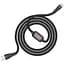 USB Cable Hoco S4 Type-C Black 1m (with display) - мініатюра 2