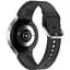 Ремінець для Samsung Galaxy Watch 5 40mm - чорний ширина кріплення 20мм силікон Watchbands Galaxy OneLine (W42-0WB24868358) - мініатюра 1
