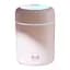 Портативний світлодіодний ультразвуковий зволожувач повітря Humidifier H2O 300 мл Pink - мініатюра 1
