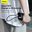Кабель Baseus Type-C to Lightning Cafule Series Metal Data Cable 0.25 м 20W PD (CATLJK-01) - мініатюра 3