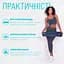 Коврик для йоги и фитнеса TPE+TC 6 мм двухслойный + Чехол синий с голубым EasyFit fit0025089 - миниатюра 2