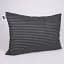 Набір MirSon №1092 Сolor Fun Line Stripe Black Вовна 140 х 205 см чорний (2200010879223) - мініатюра 4