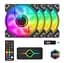 Вентилятор GameMax 120mm*4 KIT ARGB fan DRH400 (DRH400) - мініатюра 1