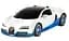 Машинка Rastar Bugatti Veyron Grand Sport на управлінні 1:24 білий 47000 - мініатюра 1