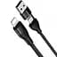 Кабель Baseus Dual Output Cable Type-C/USB to Lightning 18W 1m CATLYW-G01 Black - мініатюра 2