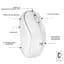 Компьютерная мышь Logitech M240 Silent Bluetooth Off White teh0022037 - миниатюра 3