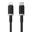Кабель Baseus Dura Series Cable Type-C to Lightning 20W 2m P10377800U01-02 Black-Gold - мініатюра 1