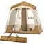 Душевая палатка зонированная Naturehike NH22ZP006 коричневая - миниатюра 2