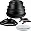 Набір посуду Tefal Ingenio Excellence+ 13 предметів чорний (P0009753) - мініатюра 2