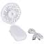 Вентилятор портативний акумуляторний з підсвічуванням Bo-Camp Mini Fan With Clamp White - мініатюра 2