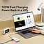 Хаб Baseus Lite Series 5-Port Type-C HUB Docking Station Type-C to HDXiaomi+USB3.0*3+PD WKQX040002 White - мініатюра 3