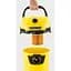Профессиональный пылесос Karcher WD 3 V-15/4/20 (1.628-104.0) - миниатюра 4