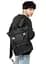 Чоловічий рюкзак Sambag RollTop Milton чорний тканевий 41 х 30 х 16 см (24211065m) - мініатюра 10