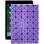 Чехол StatusCASE из экокожи для планшета Apple iPad 5 A1822 Фиолетовый ромб - миниатюра 1