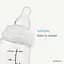 Антиколиковая бутылочка для кормления Difrax S-bottle Natural Blossom с силиконовой соской 250 мл (706 Blossom) - миниатюра 2