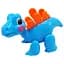 Детская игрушка "Стегозавр" S161(Blue) трещотка Синий - миниатюра 1