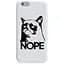 Чохол-накладка Toto Pure TPU 2 mm Print Case Apple iPhone 6/6s #4 Cat Nope White - мініатюра 1