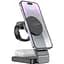 Безпровідна зарядка підставка Hoco CQ3 для iPhone iWatch/Airpods на 5-15W QI 3А чорна - мініатюра 3