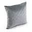 Подушка Руно 40х40 декоративна Velour "Dark Grey ромб" 311.55_Dark Grey ромб - мініатюра 1