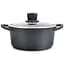 Каструля зі скляною кришкою антипригарна Maestro MR-4320 20 см 2.7л алюмінієвий - мініатюра 1